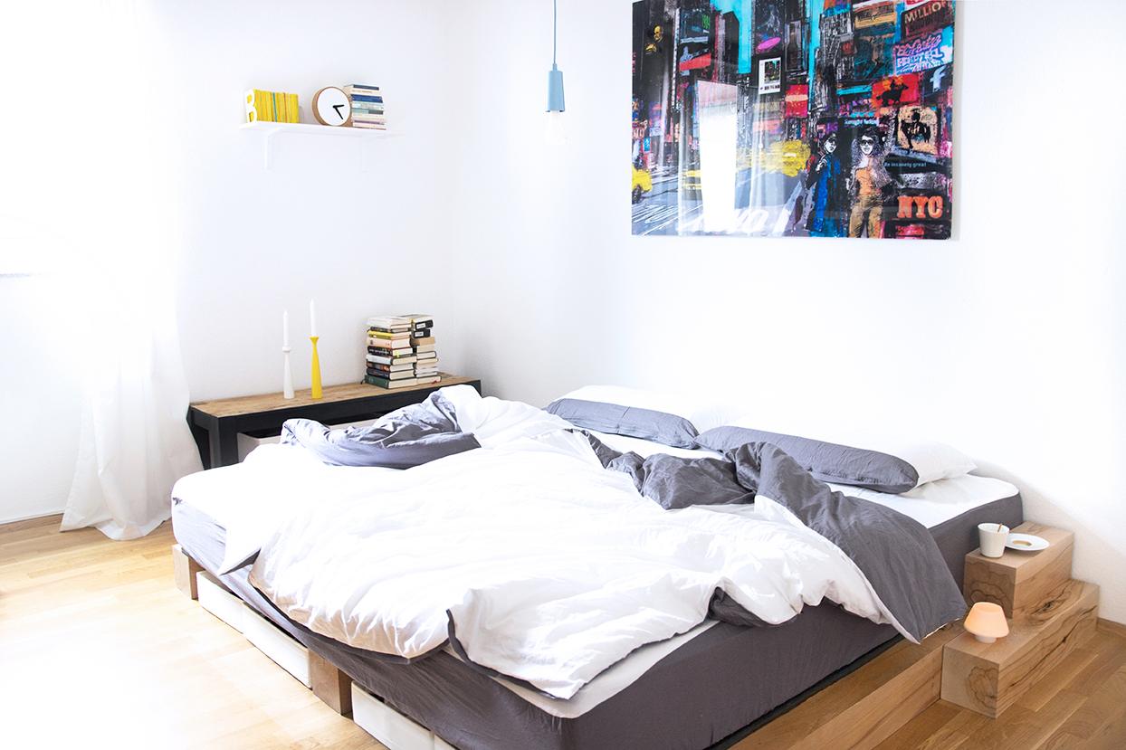 Bett selbst bauen