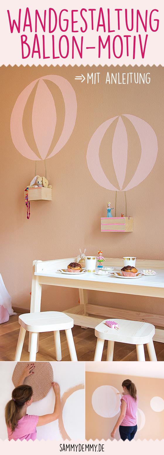 Ideen Wandgestaltung Kinderzimmer