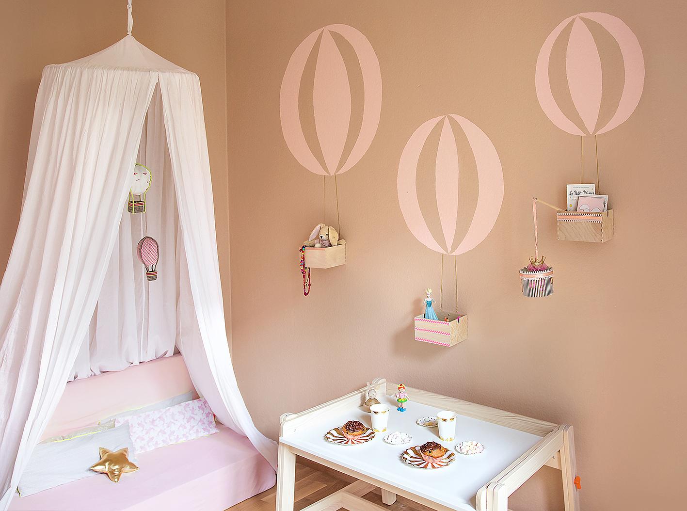 DIY Kinderzimmer Wandgestaltung