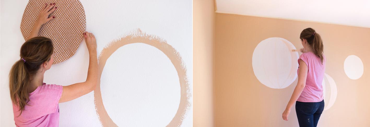 DIY Kinderzimmer Wandgestaltung