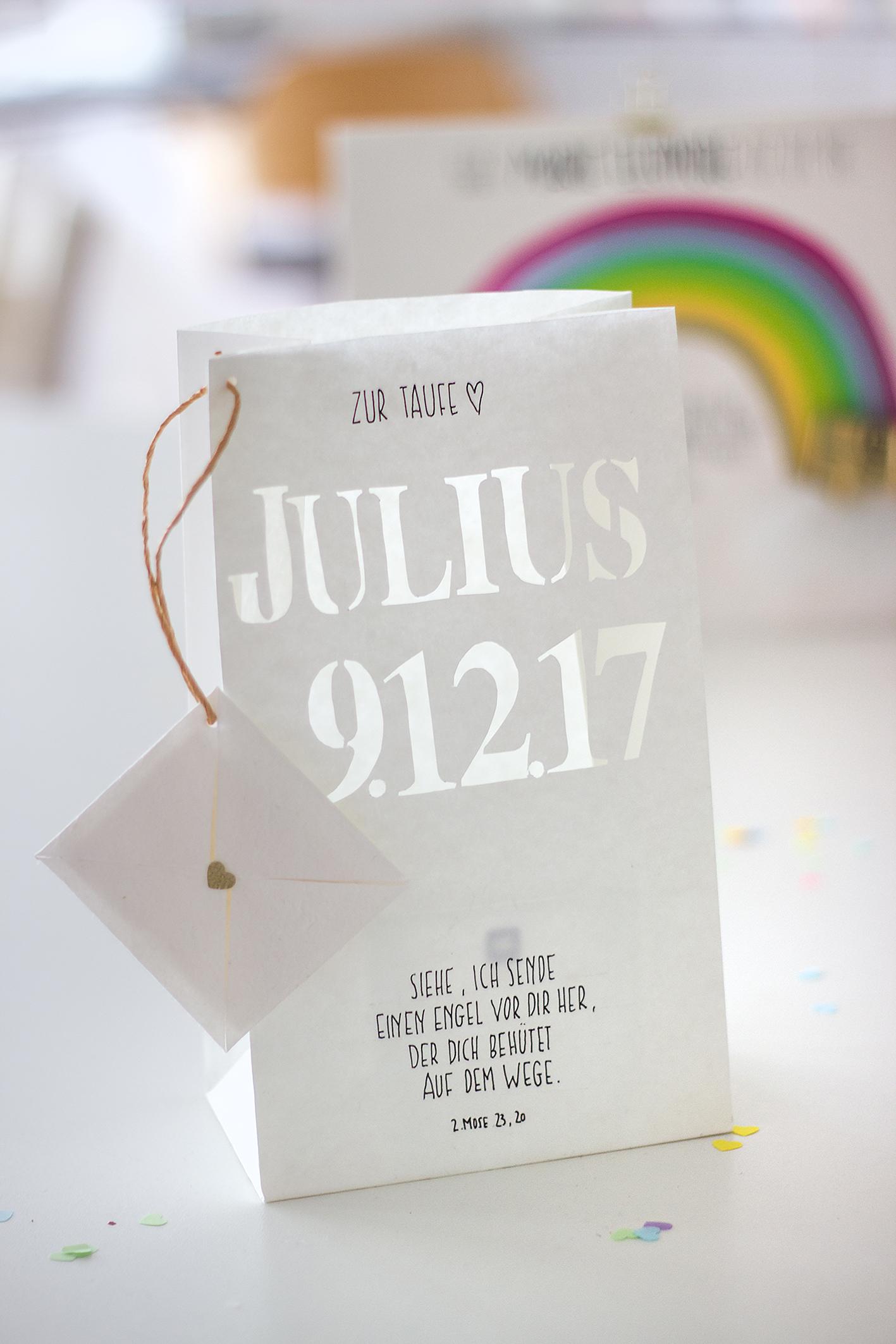Geschenk Taufe