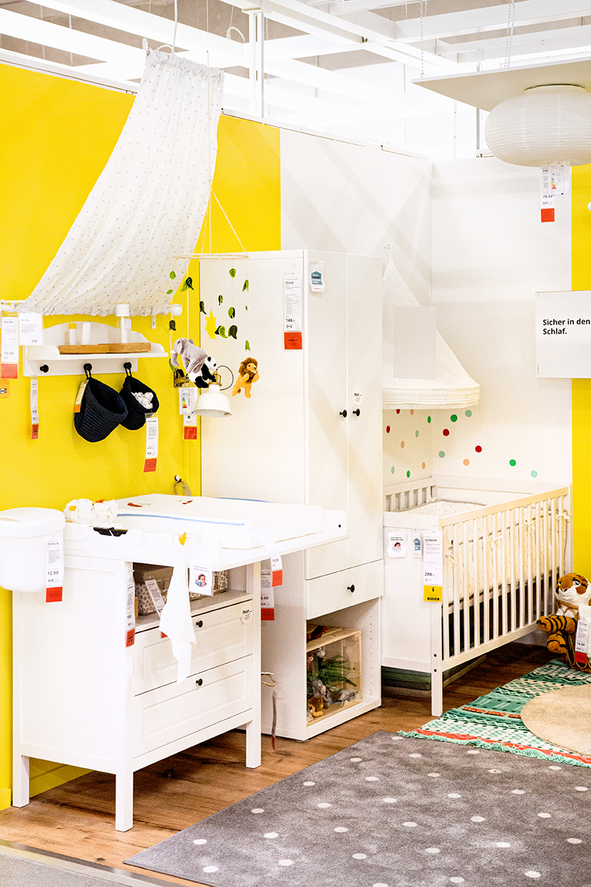 Wandgestaltung Babyzimmer