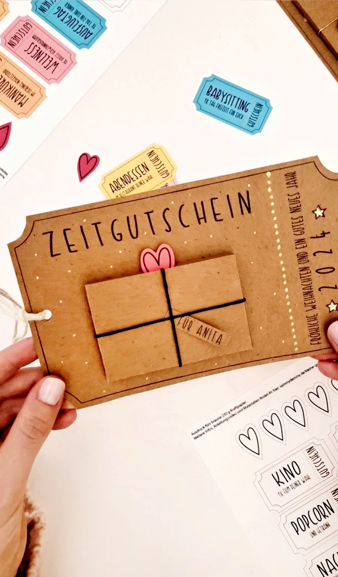 Zeitgutschein schenken