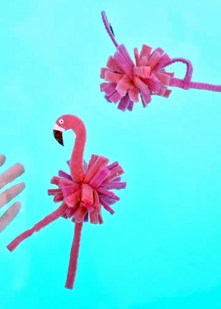 Schwammtuch Wasserbomben Flamingo