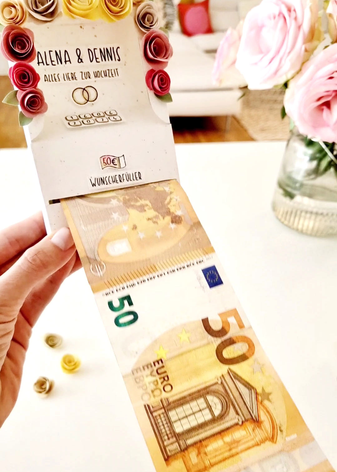 hochzeit Geld schenken
