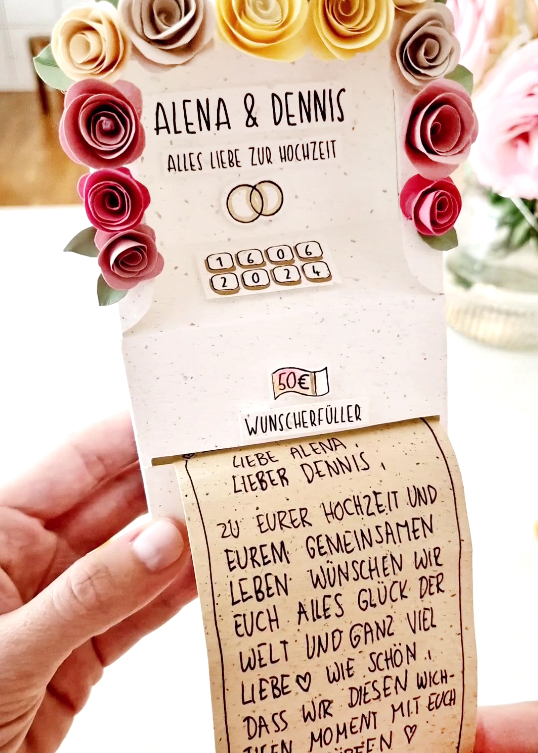Geldautomat Hochzeit basteln