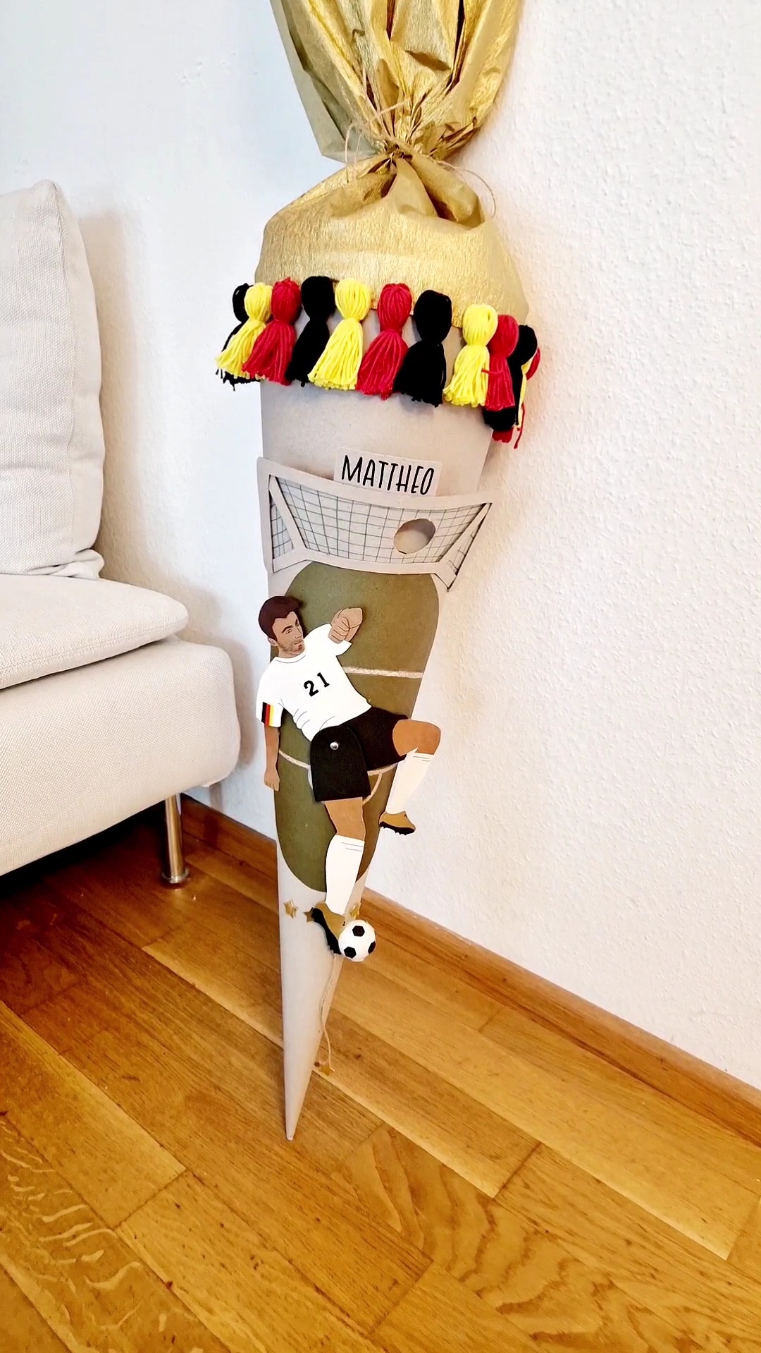 Fußball Schultüte
