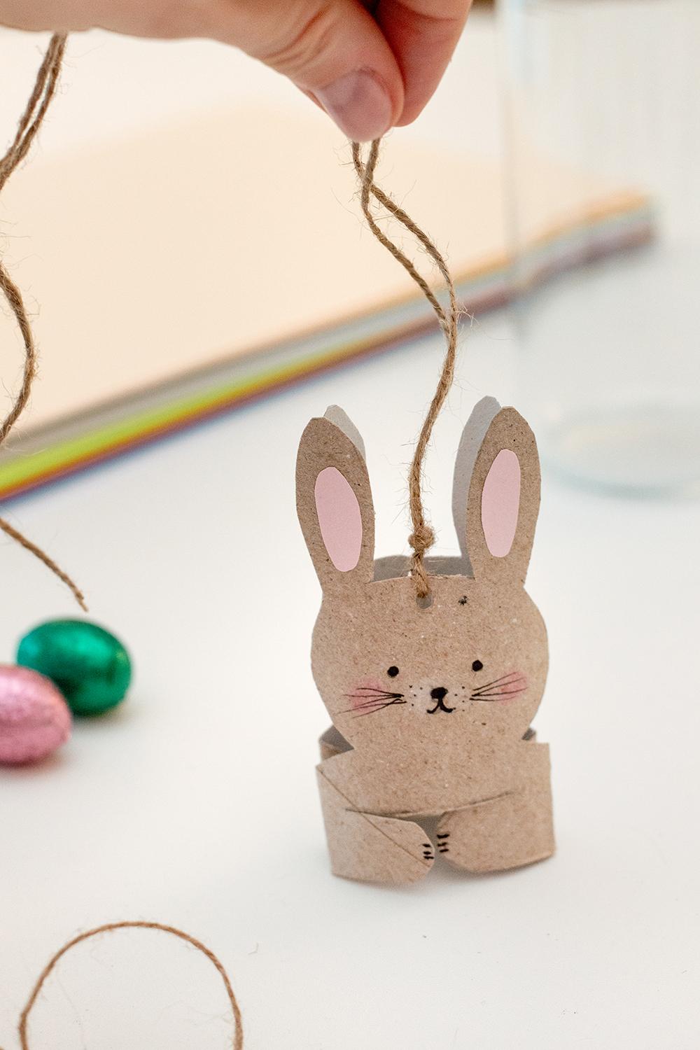 Klopapierrolle Hase