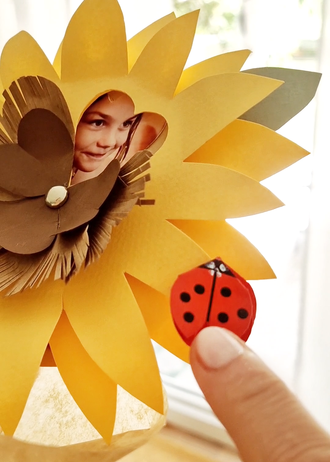 Sonnenblume basteln