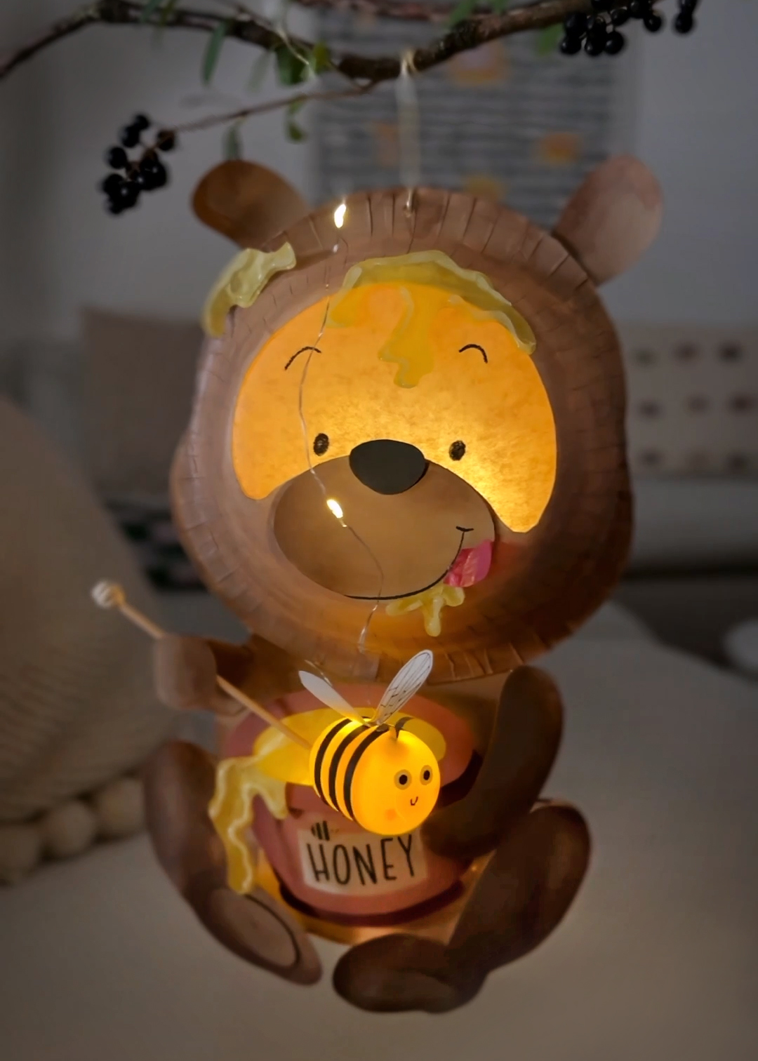 Honigbär Laterne