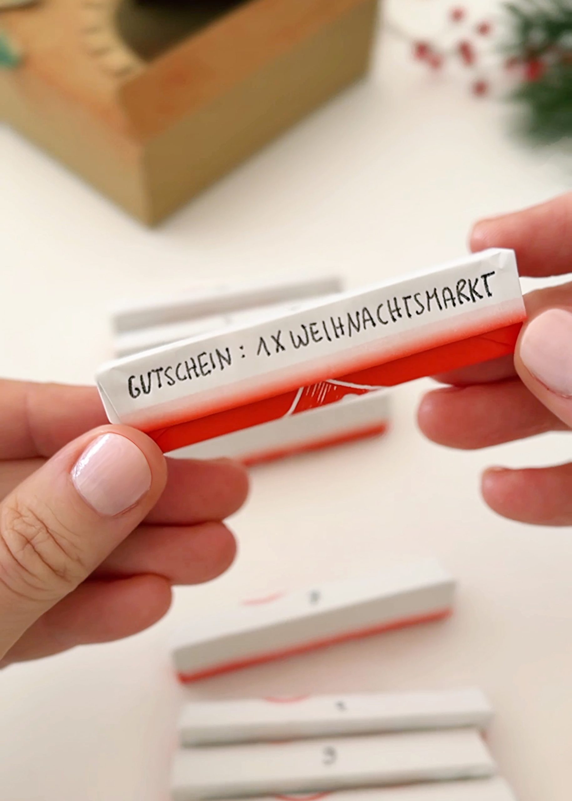 Gutschein Adventskalender