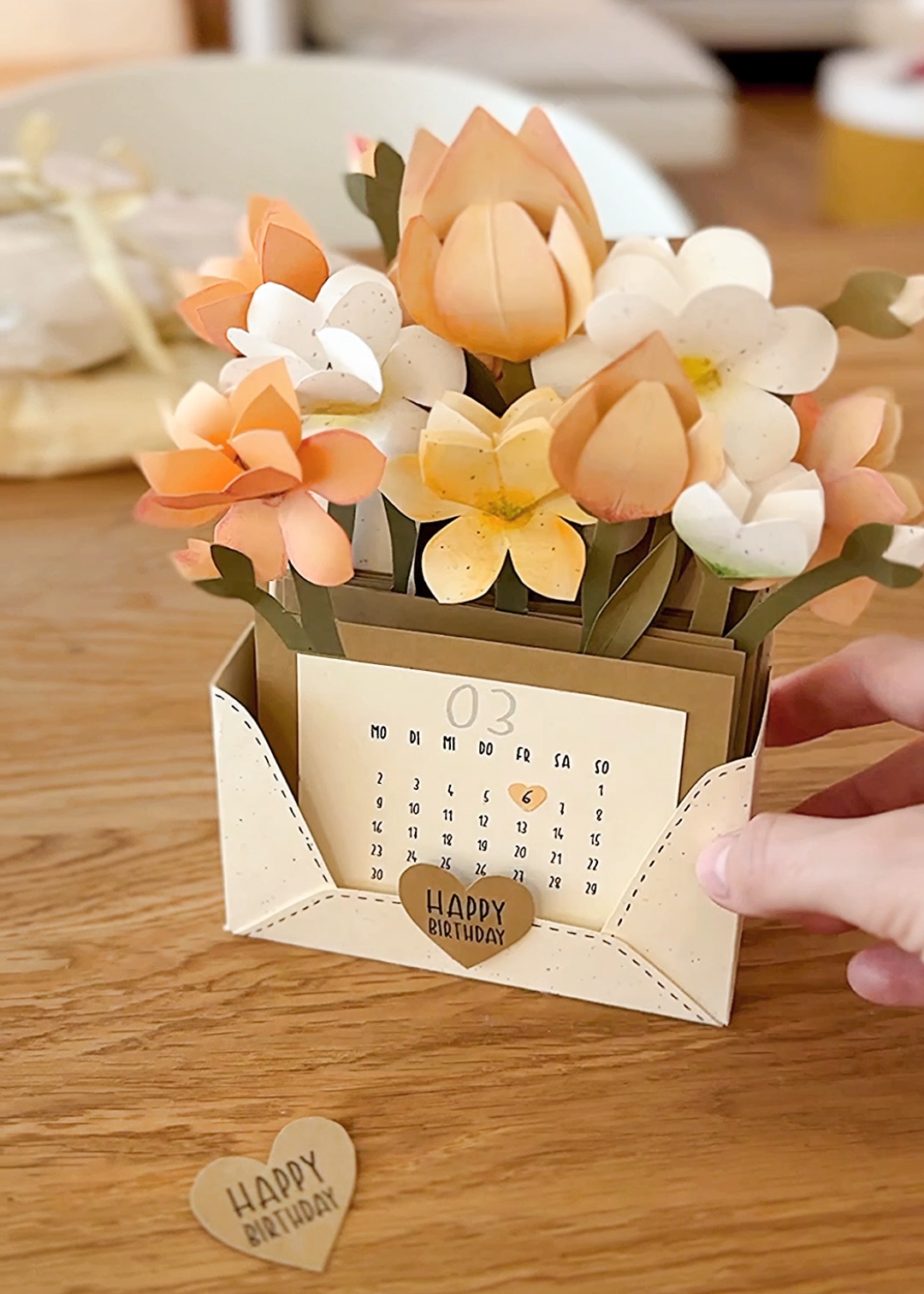 Blumen Gutschein Kalender