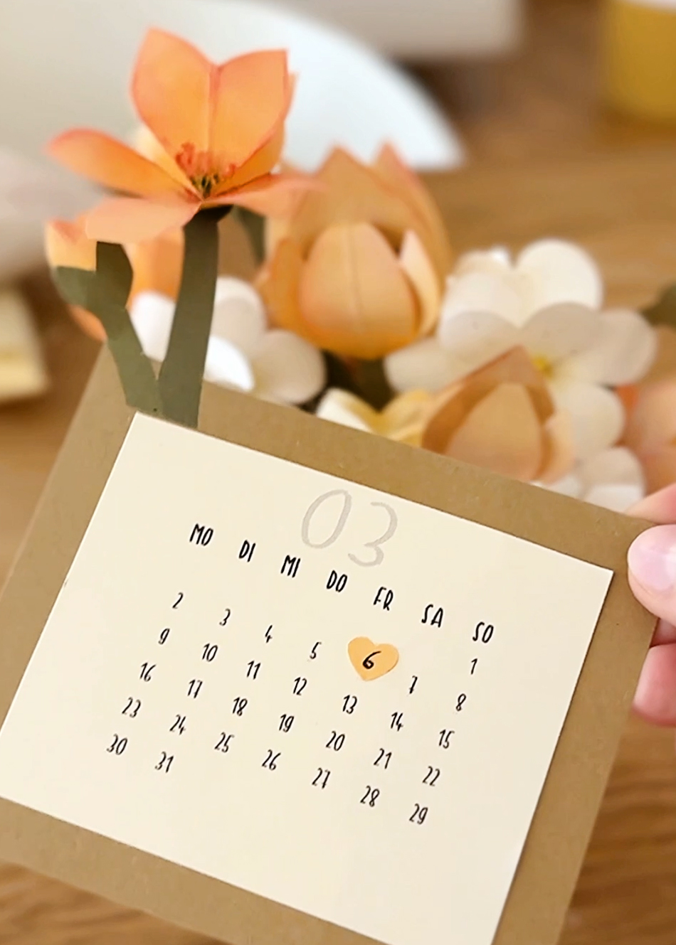 Blumen Gutschein Kalender