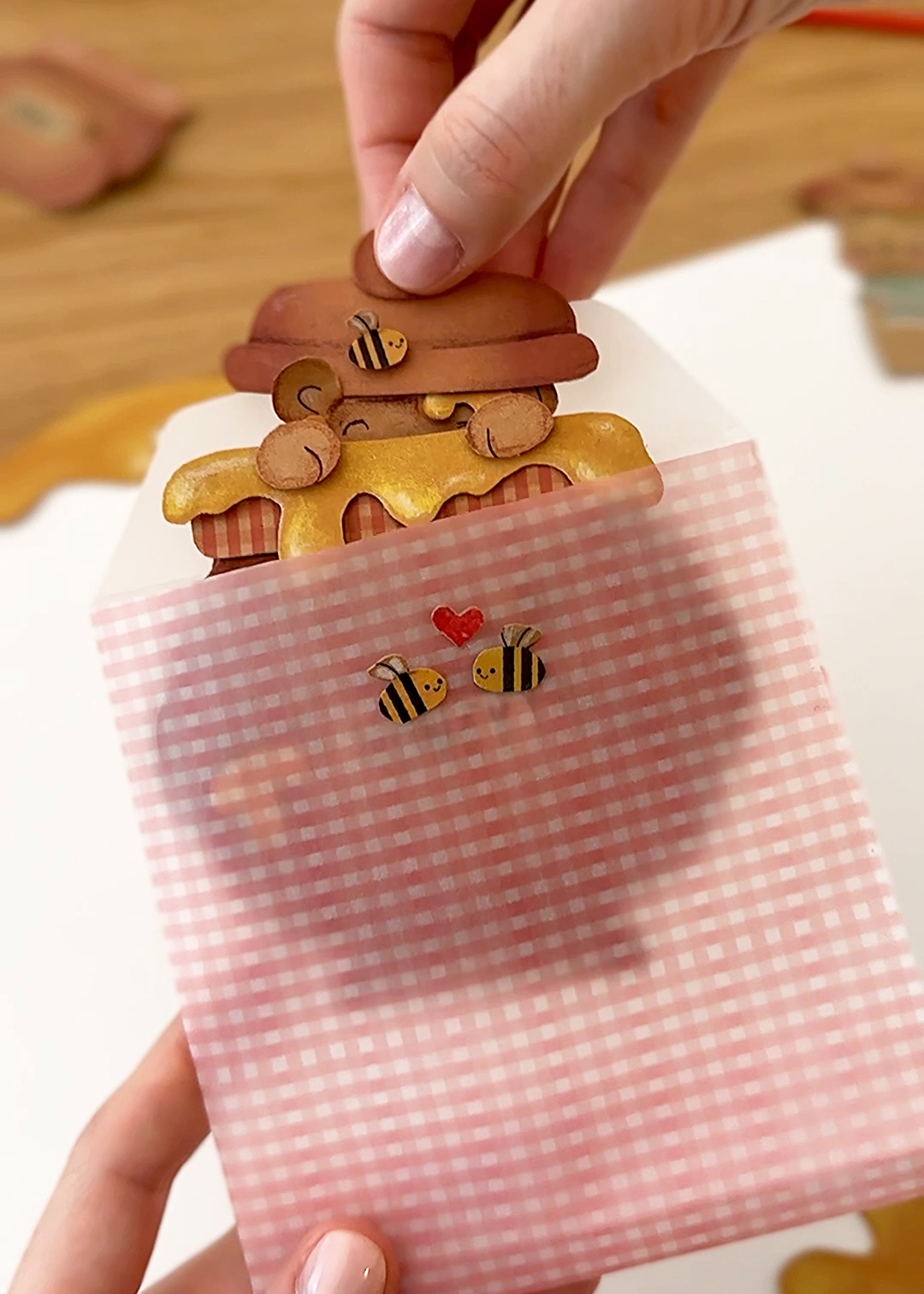 Honigbär Liebeserklärung