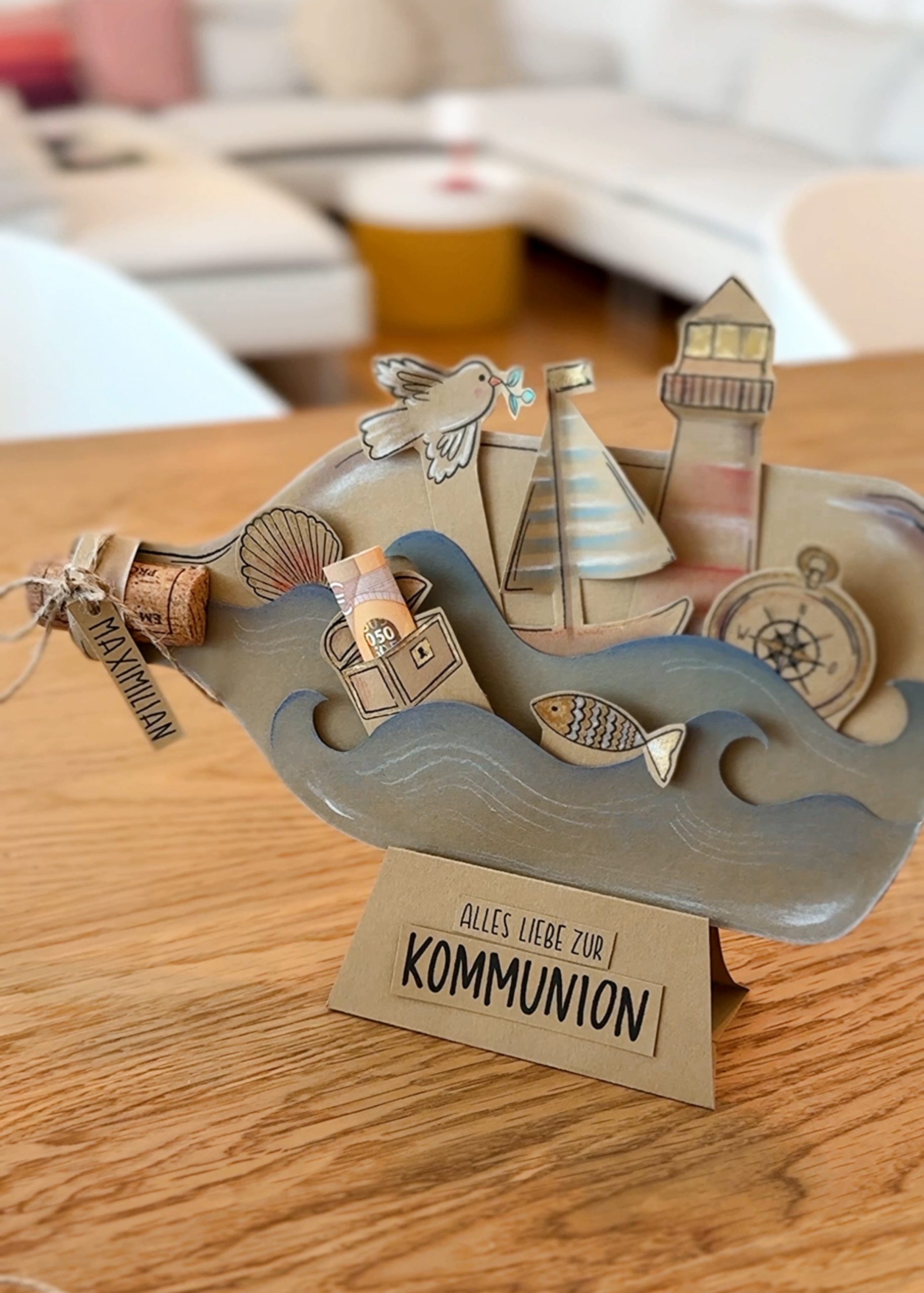 Geldgeschenk zur Kommunion