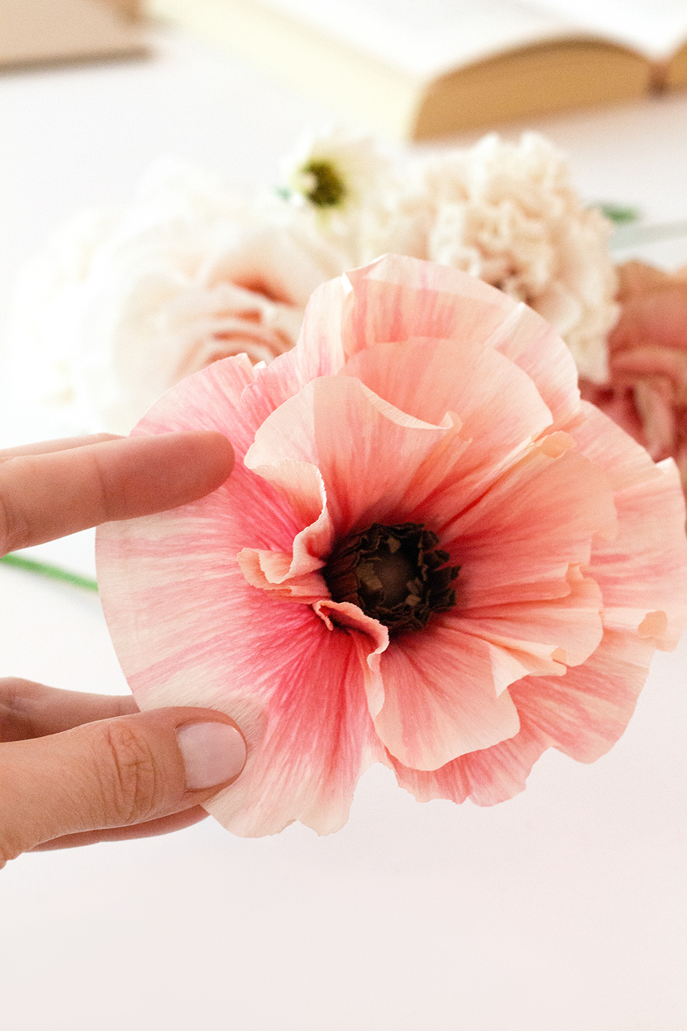 ikea papierblumen