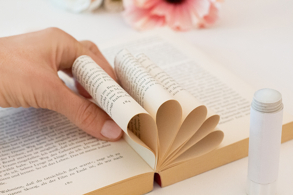 buch Vase basteln