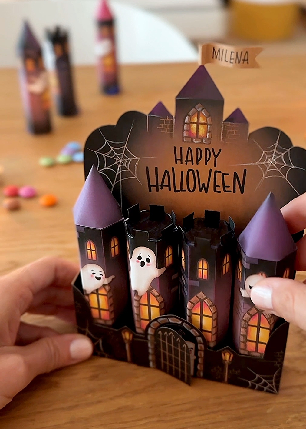 Geisterschloss für Halloween